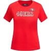 Pro Standard Womens NFL Classic Chenille Short Sleeve Boxy Tee(Red)