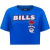 Pro Standard Womens NFL Retro Classics Short Sleeve Boxy Tee(Royal Blue)