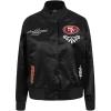 Pro Standard Womens NFL Sugar Skull Satin Jacket
