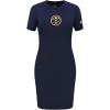 Womens NBA Classic Chenille Cotton Body Con Dress(Midnight Navy)