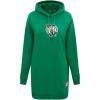 Womens NBA Classic Chenille Hoodie Dress(Kelly Green)