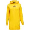 Womens NBA Classic Chenille Hoodie Dress(Yellow)