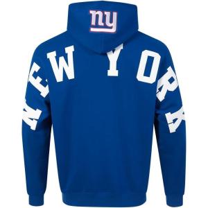 Mens NFL Wingspan Fleece Pull Over Hoodie(Blue)