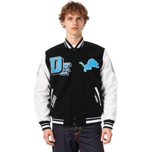 Pro Standard Mens NFL Best Of Varsity Jacket(Black/White)