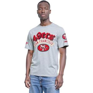 Pro Standard Mens NFL Best of Short Sleeve Tee(Dark Heather Gray)