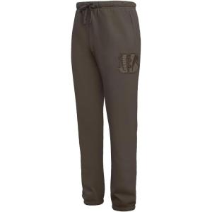 Pro Standard Mens NFL Cincinnati Bengals Neutral Sweatpant Dark Taupe L
