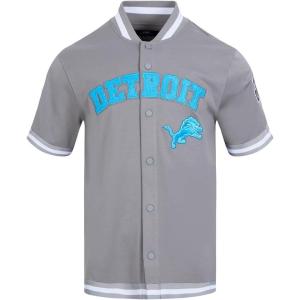 Pro Standard Mens NFL Classic Chenille Button Down(Gray)