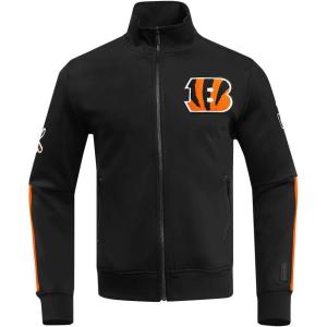 Pro Standard Mens NFL Classic Track Track Jacket(Black)