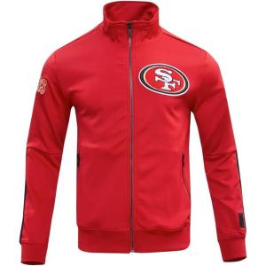 Pro Standard Mens NFL Classic Track Track Jacket(Red/Black)
