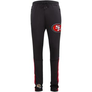 Pro Standard Mens NFL Classic Track Track Pant(Black/Red)
