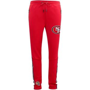 Pro Standard Mens NFL Classic Track Track Pant(Red/Black)