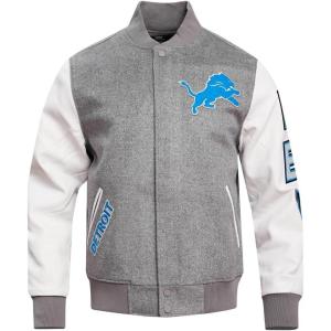 Pro Standard Mens NFL Classic Varsity Jacket(Grey)