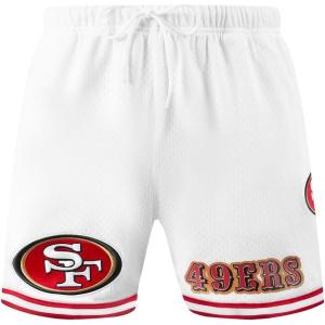 Pro Standard Mens NFL Mesh Short(White/Red)