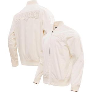 Pro Standard Mens NFL Neutral Twill Jacket(New England Patriots  Cream)