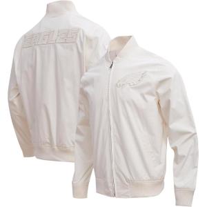 Pro Standard Mens NFL Neutral Twill Jacket(Philadelphia Eagles  Cream)