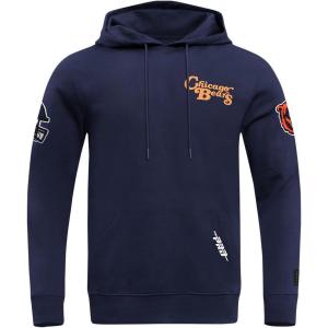Pro Standard Mens NFL Souvenir Brushed Back French Terry Pull Over Hoodie(Blue)