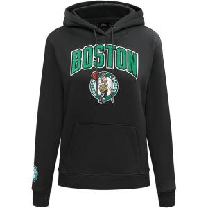 Pro Standard Womens NBA Classic Chenille Pull Over Hoodie(Black)