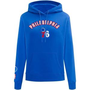 Pro Standard Womens NBA Classic Chenille Pull Over Hoodie(Royal Blue)