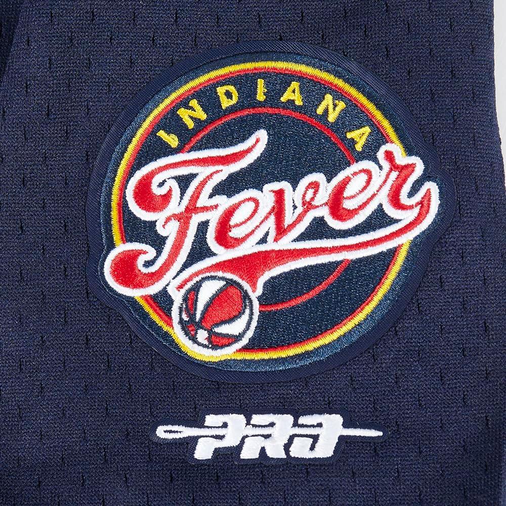 imageBig Boys WNBA Indiana Fever Classic Player Name and Number Mesh Button Down TopMidnight Navy