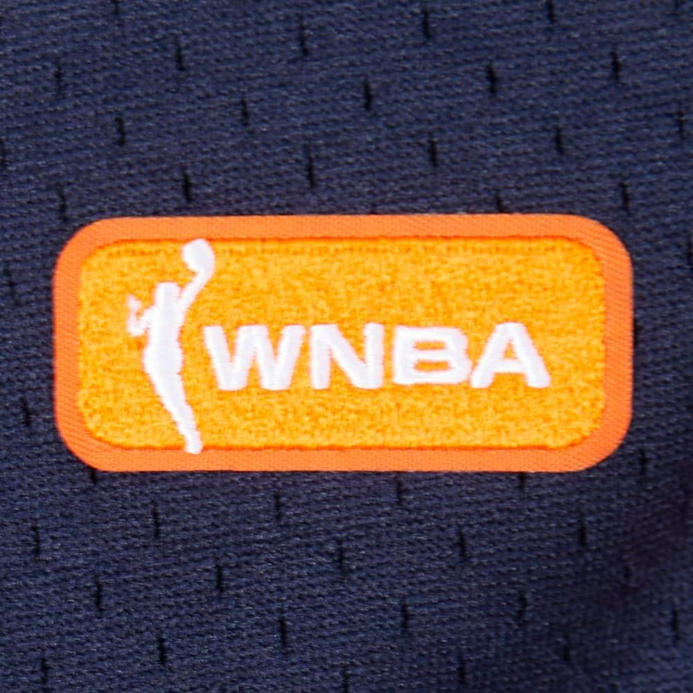 imageBig Boys WNBA Indiana Fever Classic Player Name and Number Mesh Button Down TopMidnight Navy