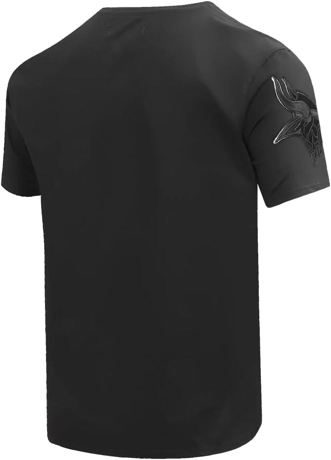 imageBlack NFL Vikings Mens Tee Triple Black by Pro StandardTriple Black