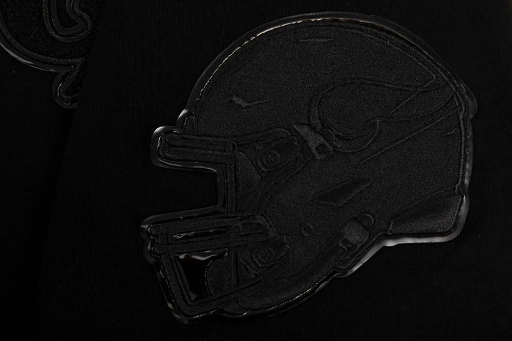 imageBlack NFL Vikings Mens Tee Triple Black by Pro StandardTriple Black