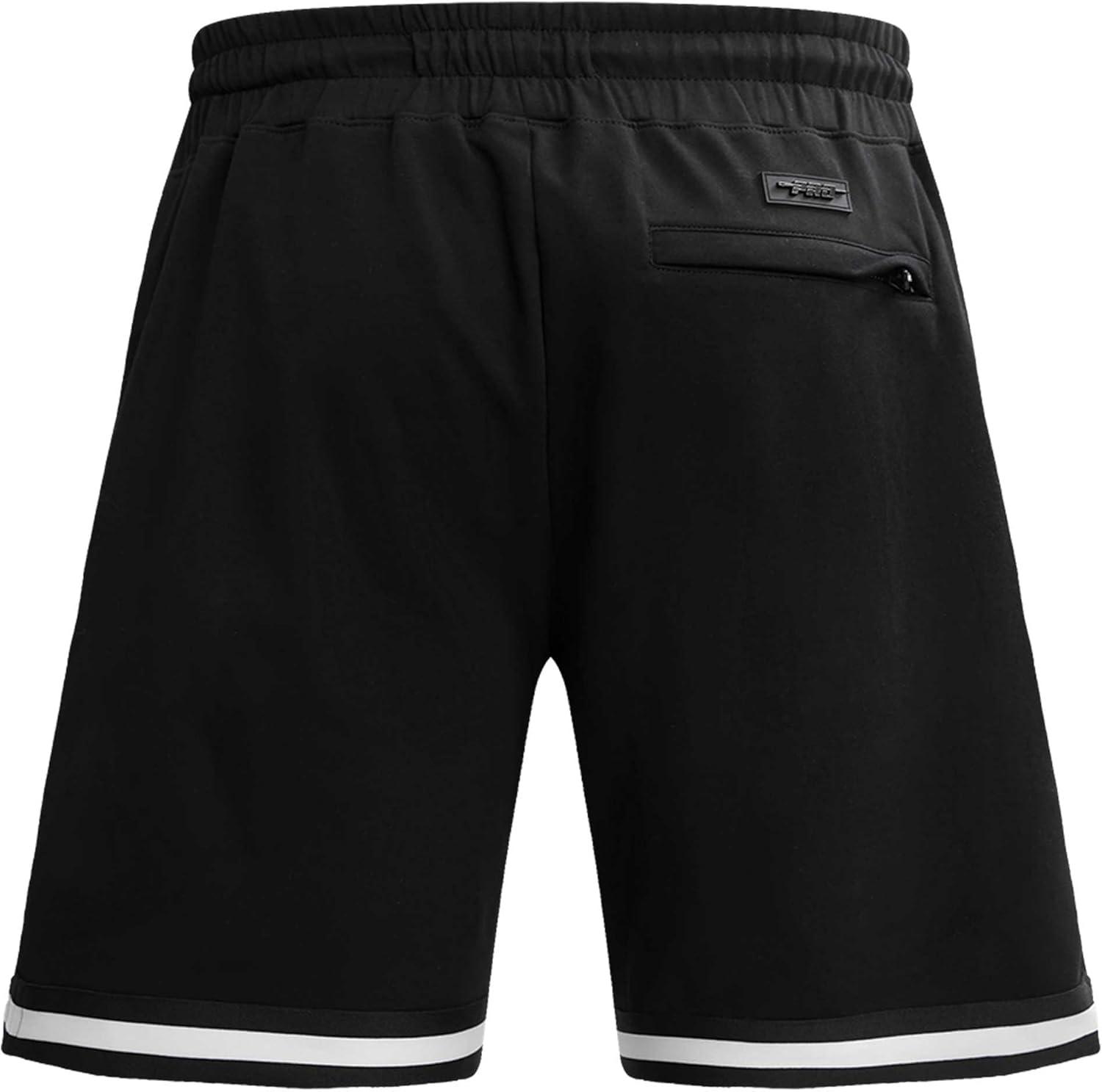 imageMens NFL Classic Chenille Cotton Double Knit ShortPittsburgh Steelers Black