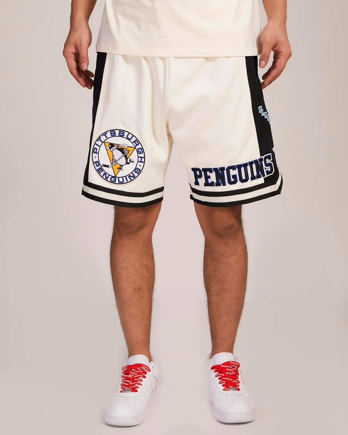 imageMens NHL Retro Classics Athletic ShortEggshell Black