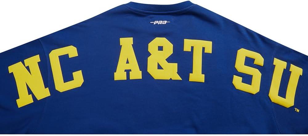 imagePRO STANDARD Womens College Wingspan Brushed Back French Terry Crewneck SweatshirtDodger Blue