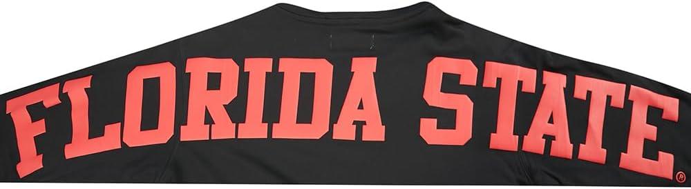 imagePRO STANDARD Womens College Wingspan Brushed Back French Terry Cropped Pullover HoodieBlack