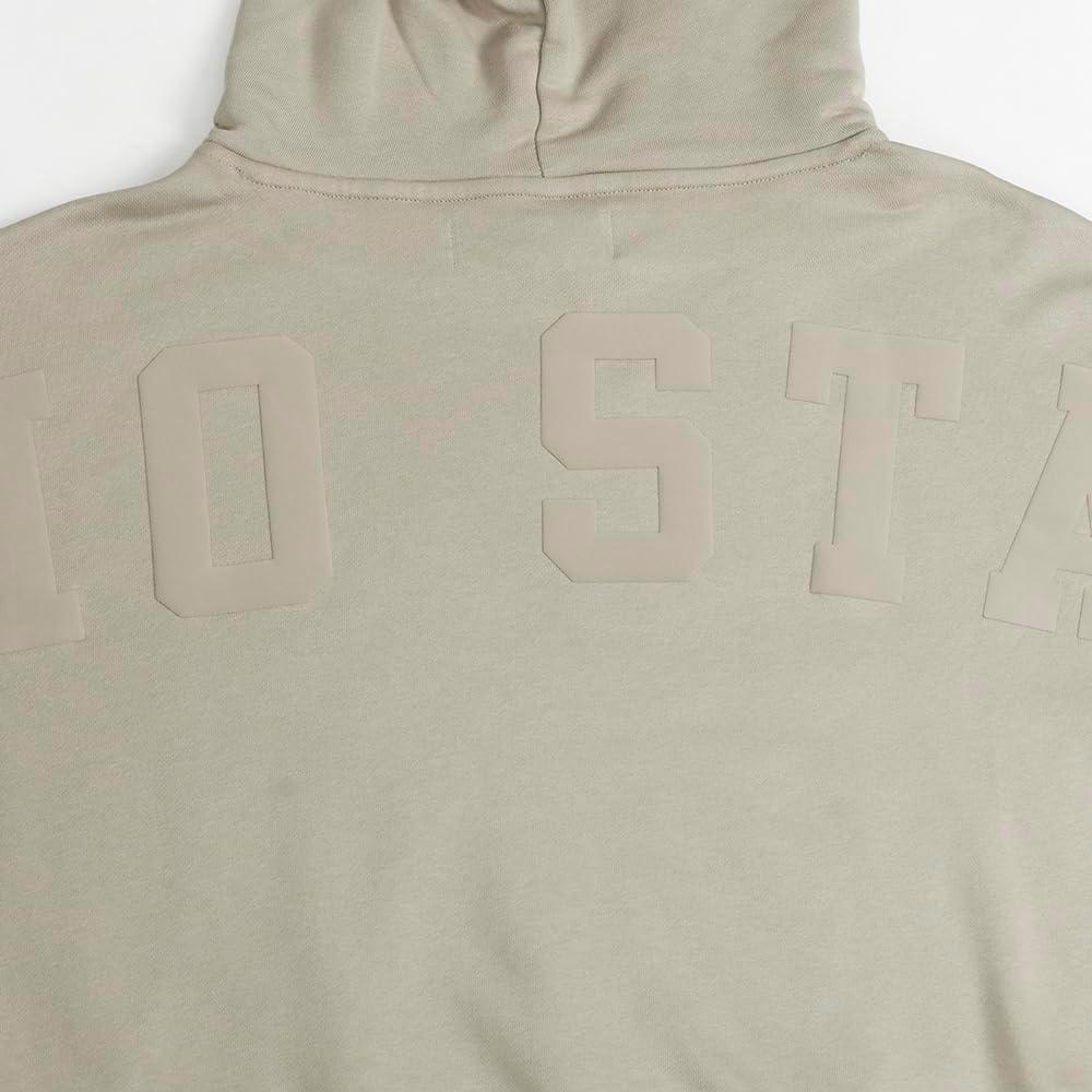 imagePRO STANDARD Womens College Wingspan Brushed Back French Terry Cropped Pullover HoodieTaupe