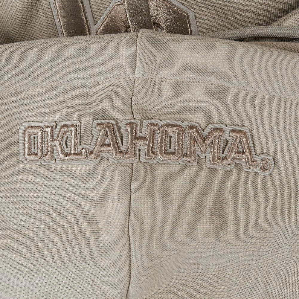 imagePRO STANDARD Womens College Wingspan Brushed Back French Terry Cropped Pullover HoodieTaupe