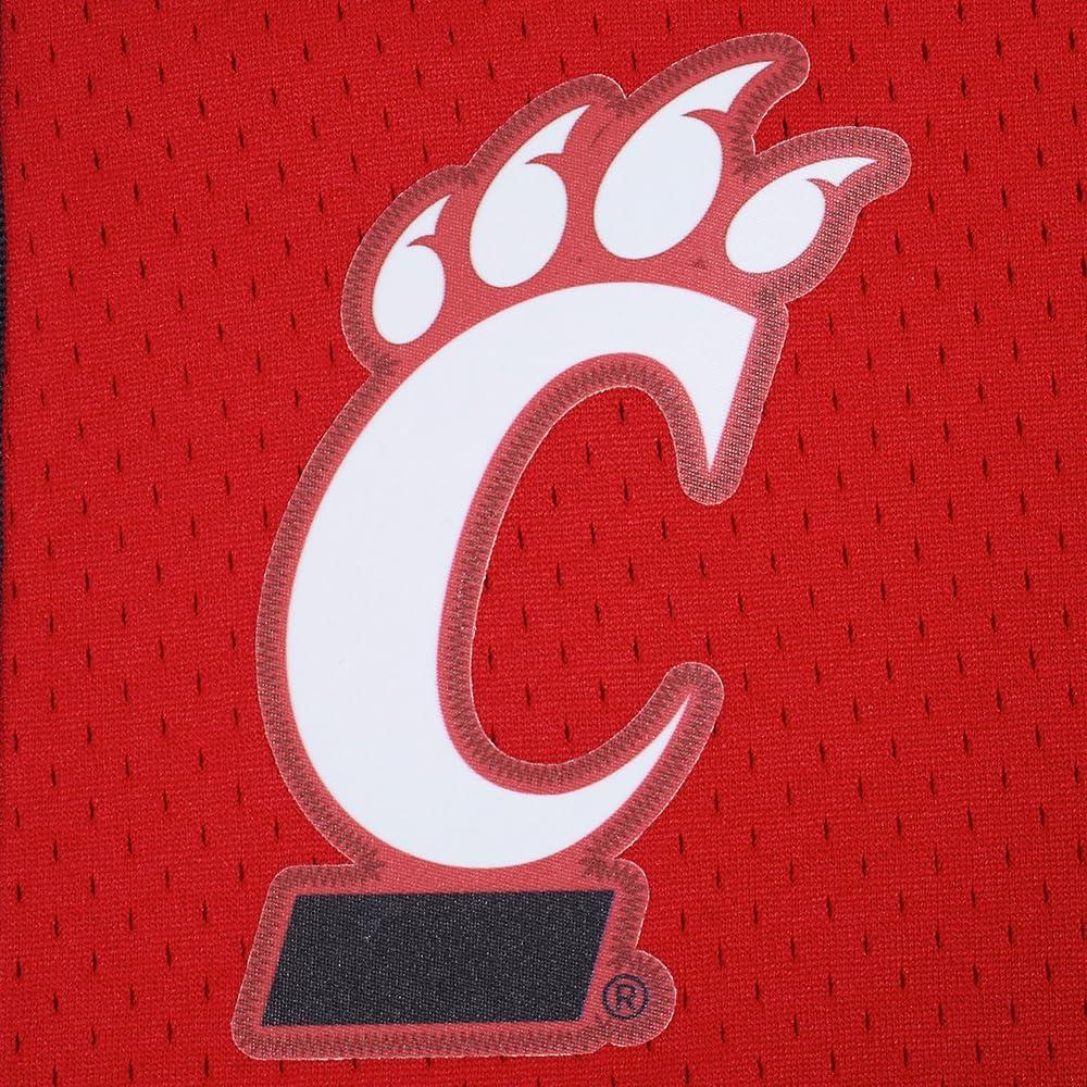 imagePro Standard Mens College Mesh Button Down TopRedBlack