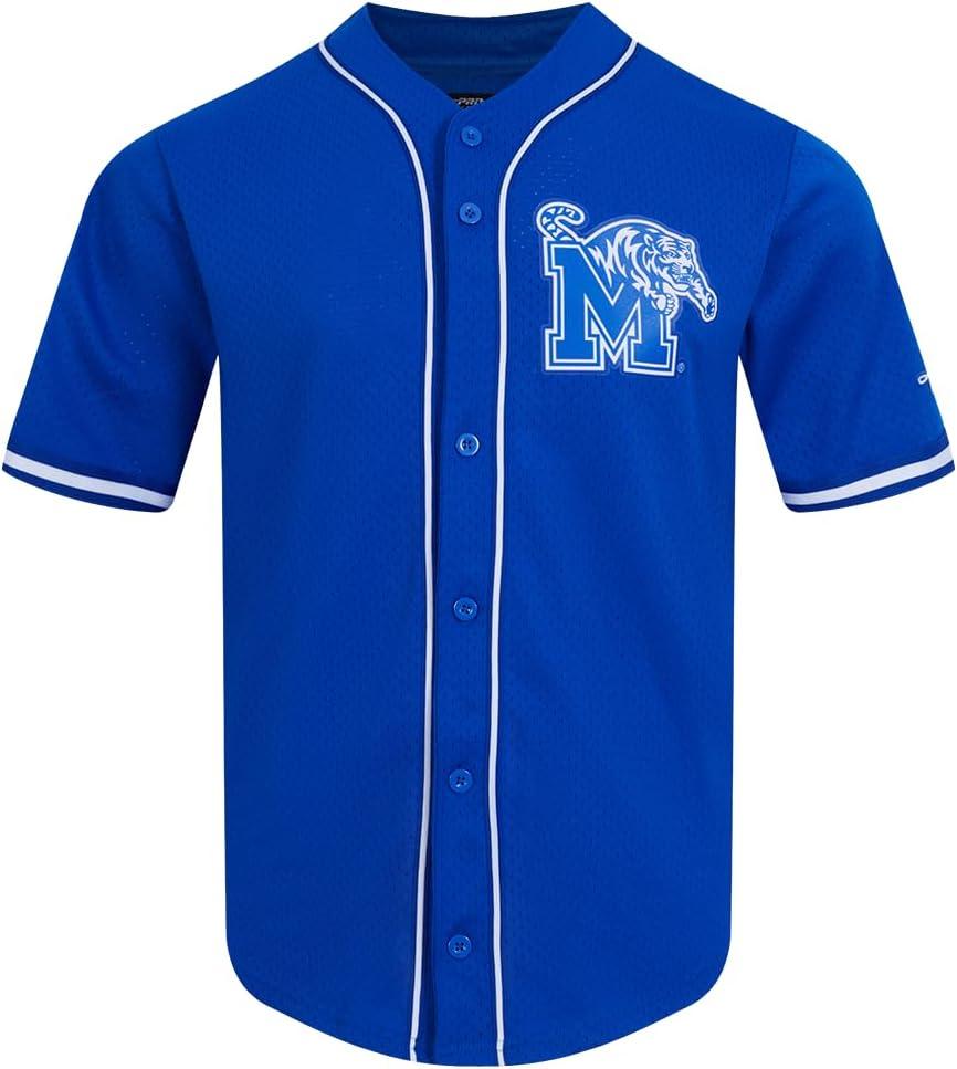 imagePro Standard Mens College Mesh Button Down TopTeam Color