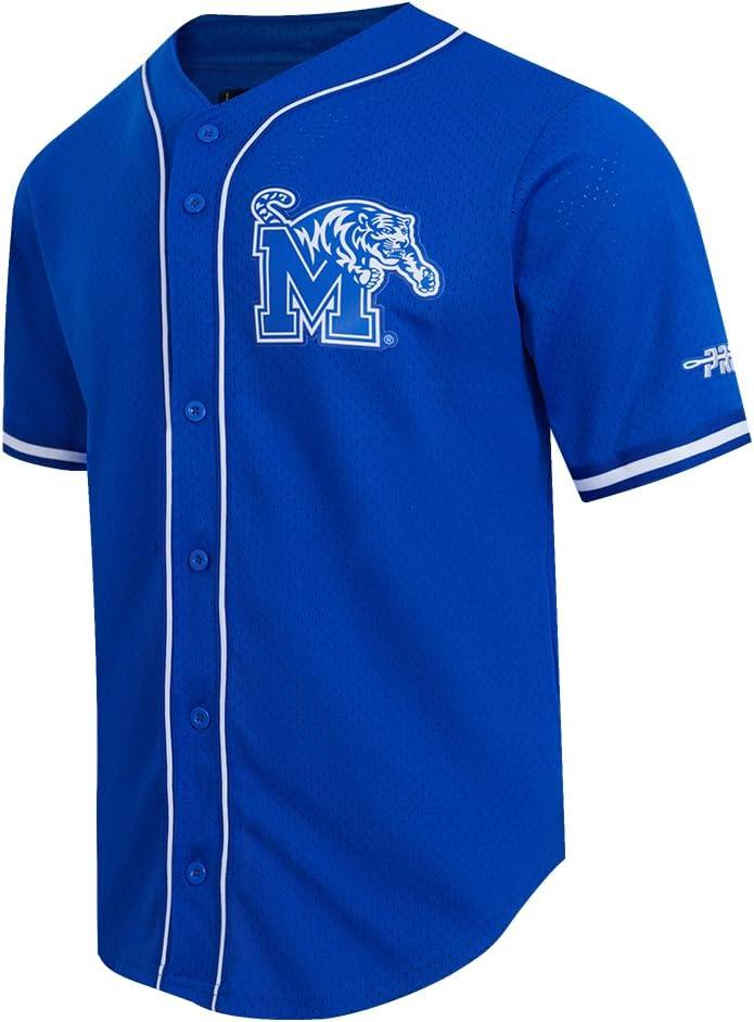 imagePro Standard Mens College Mesh Button Down TopTeam Color