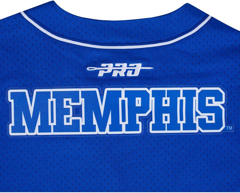 imagePro Standard Mens College Mesh Button Down TopTeam Color