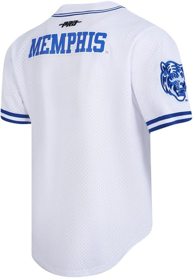 imagePro Standard Mens College Mesh Button Down TopWhite