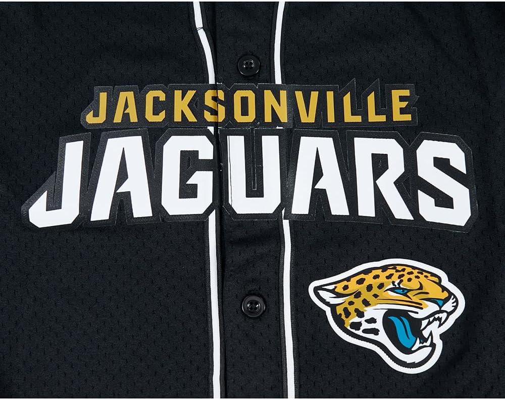 imagePro Standard Mens NFL Mesh Button Down TopBlack