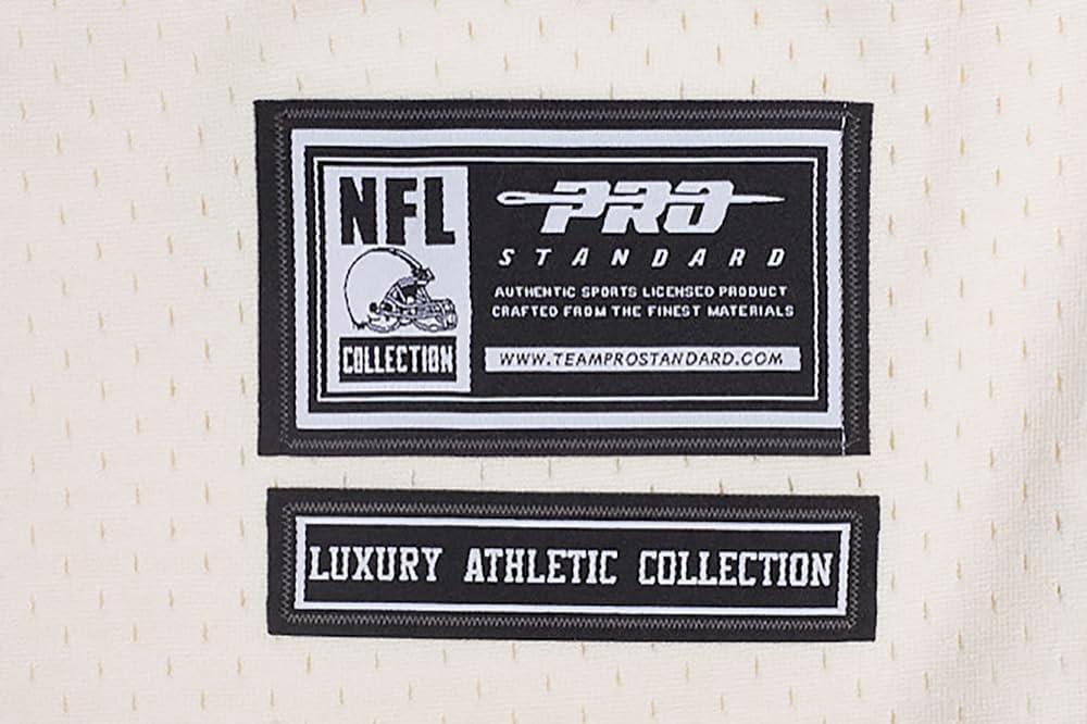 imagePro Standard Mens NFL Mesh Button Down TopEggshell