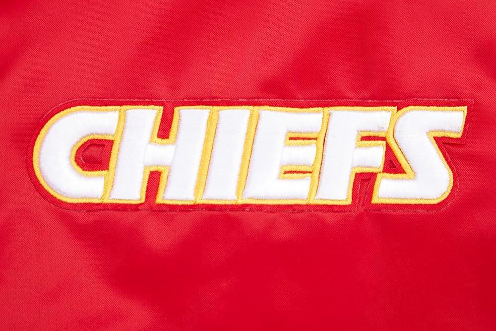 imagePro Standard Mens NFL Retro Classics Satin JacketRed