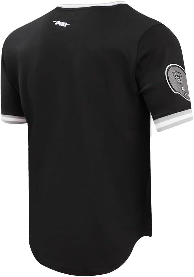imagePro Standard Mens NFL Retro Classics Short Sleeve TeeBlackGray