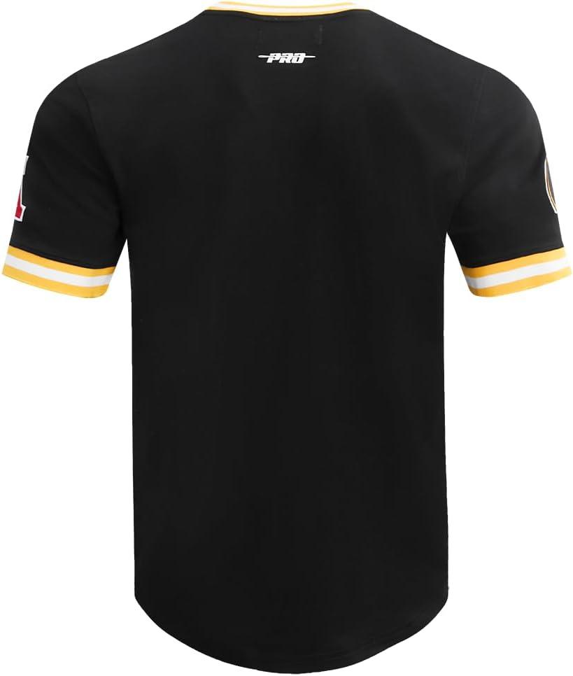 imagePro Standard Mens NFL Retro Classics Short Sleeve TeeBlackYellow