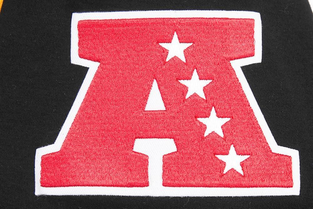 imagePro Standard Mens NFL Retro Classics Short Sleeve TeeBlackYellow