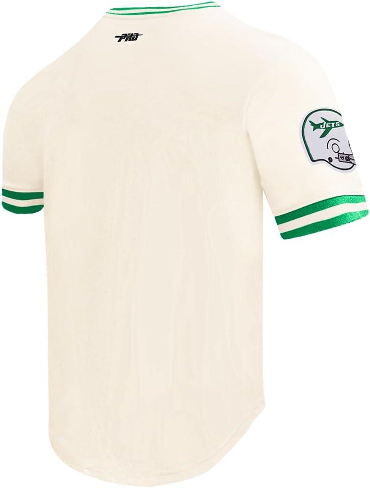 imagePro Standard Mens NFL Retro Classics Short Sleeve TeeEggshell Kelly Green