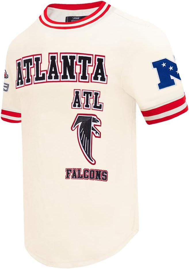 imagePro Standard Mens NFL Retro Classics Short Sleeve TeeEggshell Red