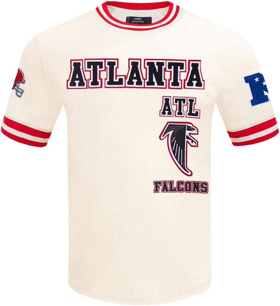 imagePro Standard Mens NFL Retro Classics Short Sleeve TeeEggshell Red