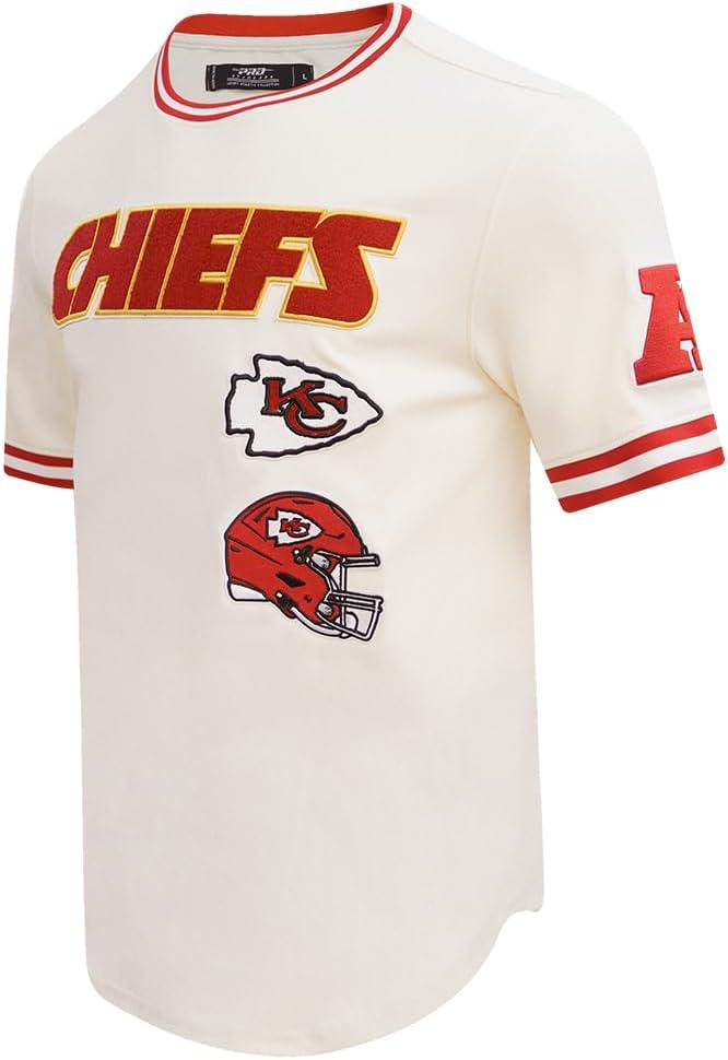 imagePro Standard Mens NFL Retro Classics Short Sleeve TeeEggshell Red