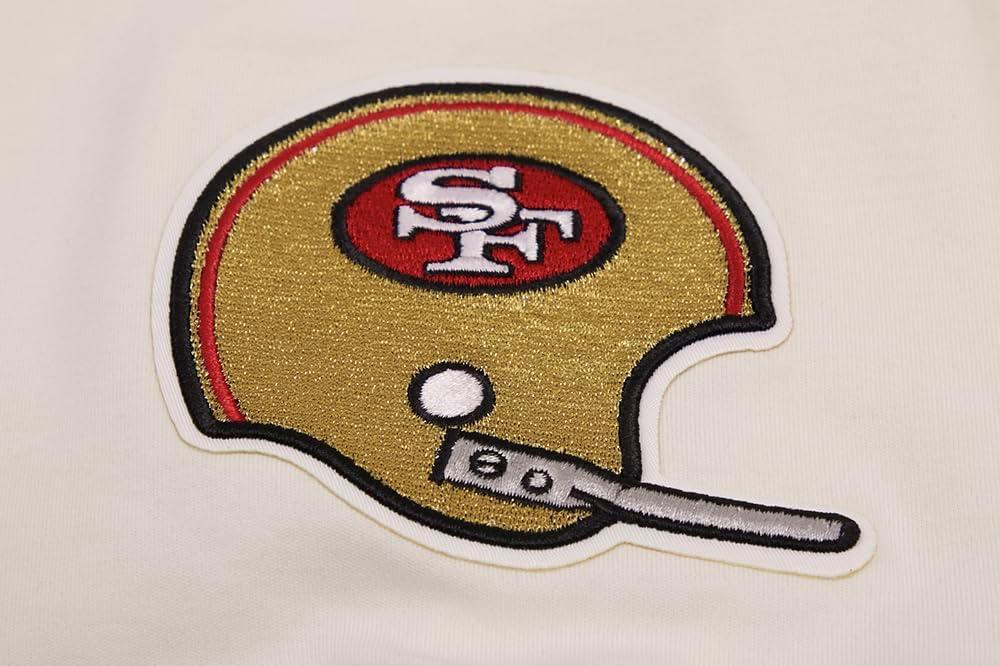 imagePro Standard Mens NFL Retro Classics Short Sleeve TeeEggshell Red