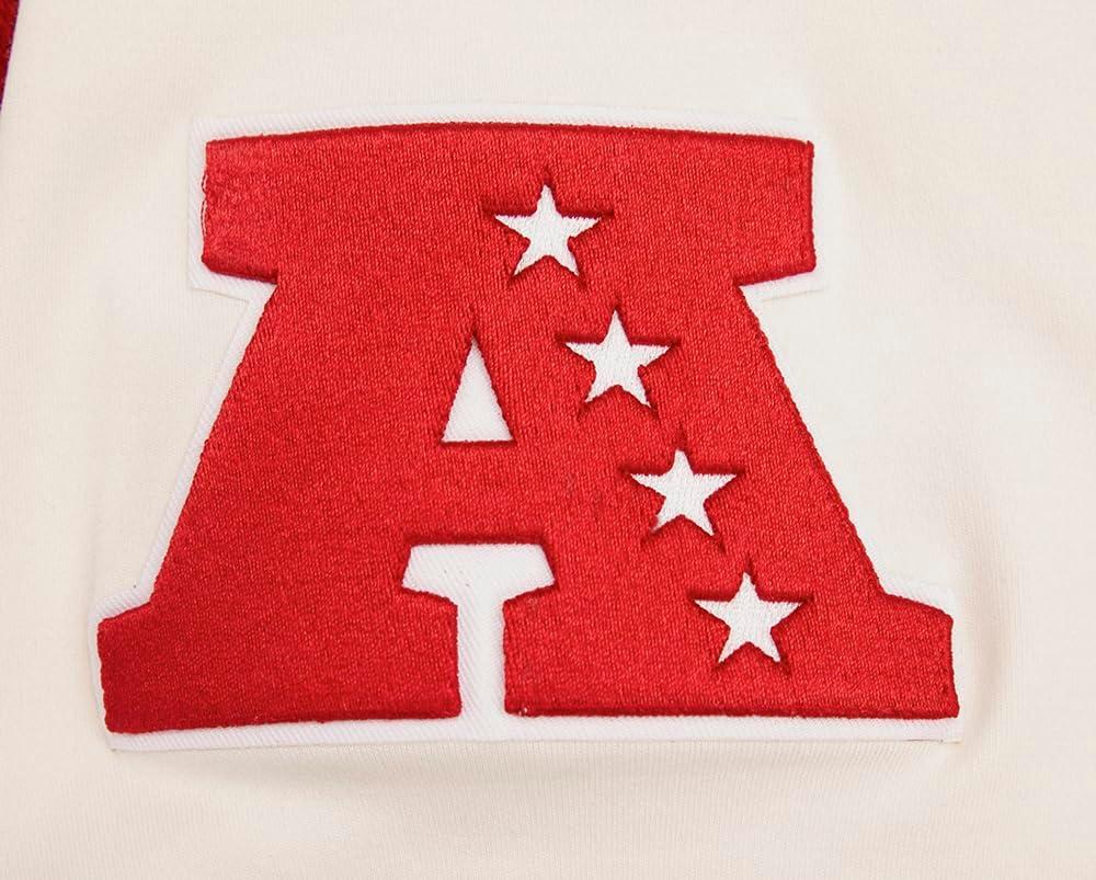 imagePro Standard Mens NFL Retro Classics Short Sleeve TeeEggshell Red