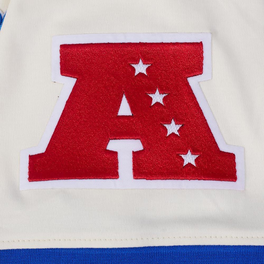 imagePro Standard Mens NFL Retro Classics Short Sleeve TeeEggshellRoyal Blue